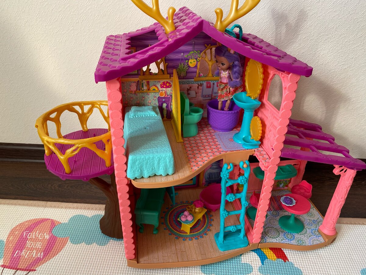 Дом для Enchantimals своими руками