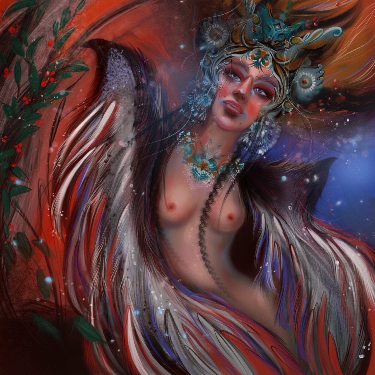 птица Гамаюн.