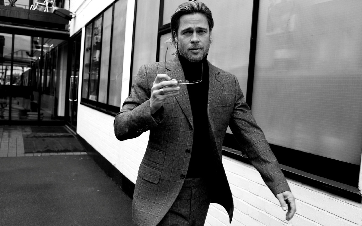 Шикарный мужчина Бред Питт. Изображение из открытых интернет источников