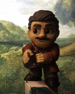 Это - воевода Гринч. Он невысокого роста, коротышка, можно сказать, но очень коварный.