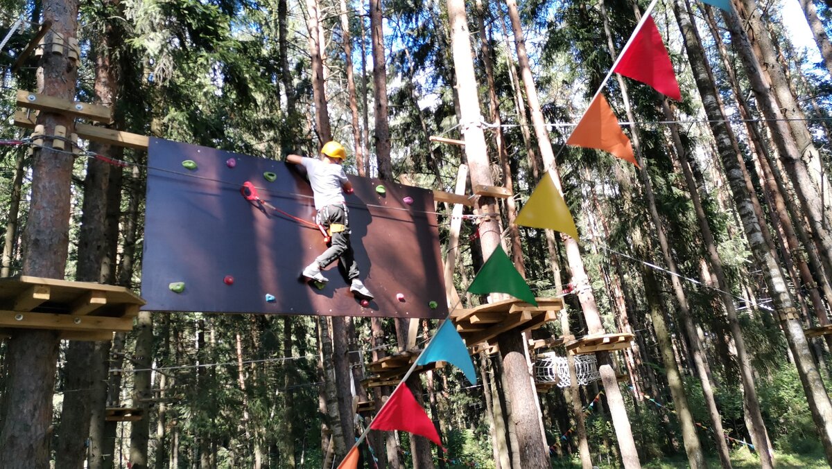 Веревочный экстрим-парк Шариха г. Клин