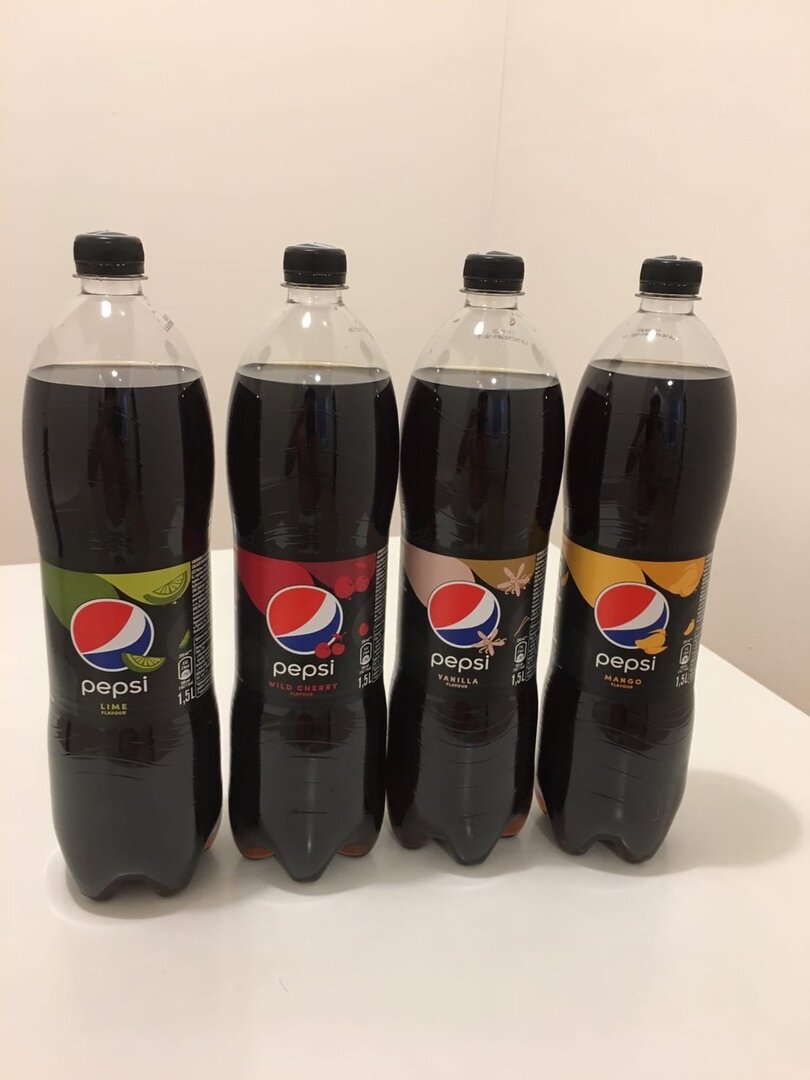 Розовая Pepsi