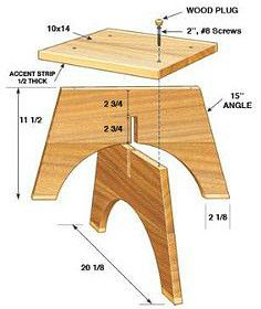 Как сделать табуретку своими руками?