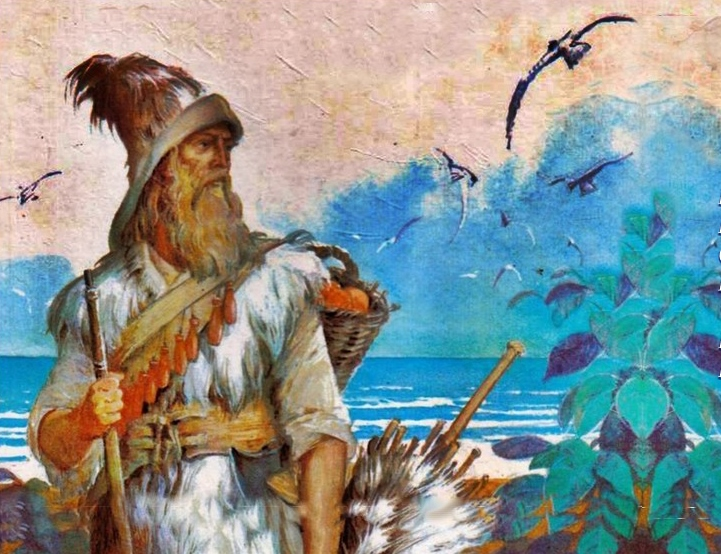 Иллюстрация к произведению "приключения Робинзона Крузо".. Иллюстрация к книге о жизни на необитаемом острове. Нарисовать иллюстрацию к произведению д.Дефо «Робинзон Крузо».