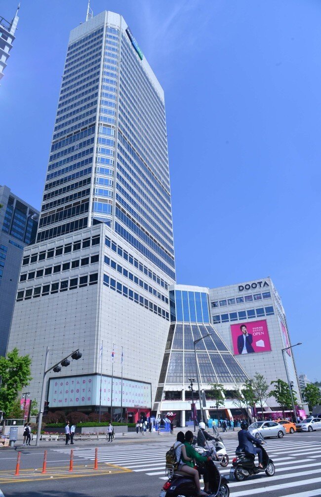 Внешний вид башни Дусан (Herald DB)
