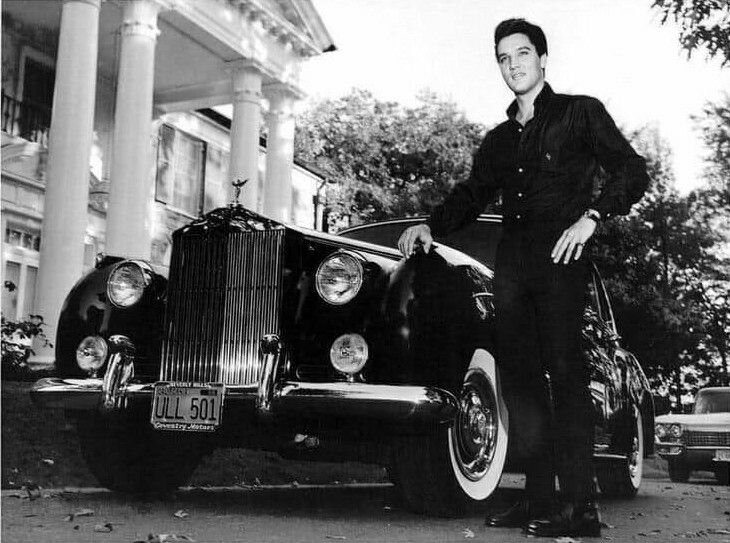 Элвис Пресли и Rolls-Royce Silver Cloud