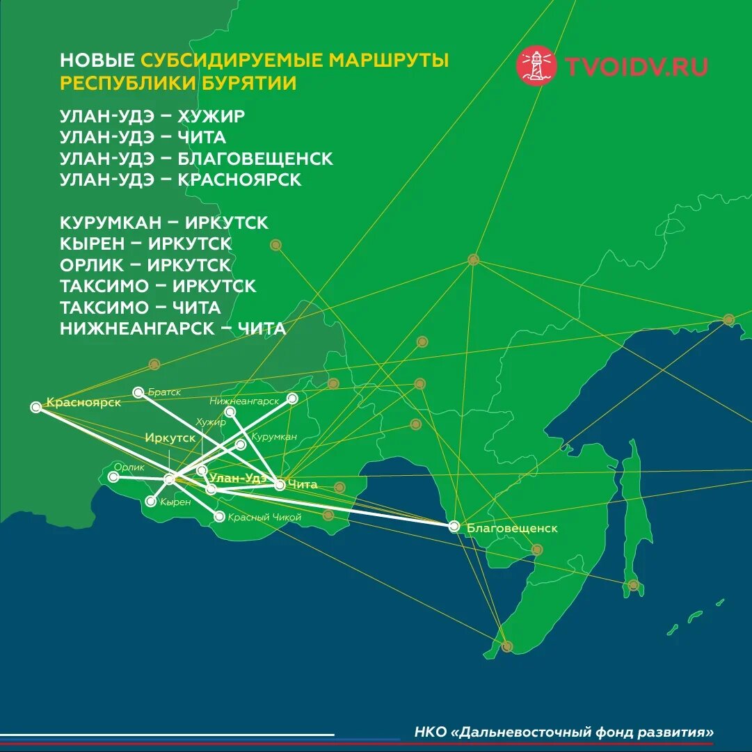 Проект туристический маршрут по дальнему востоку