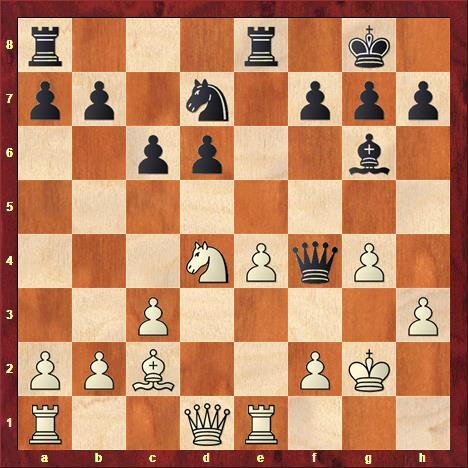 диаграмма 1. Ход белых.