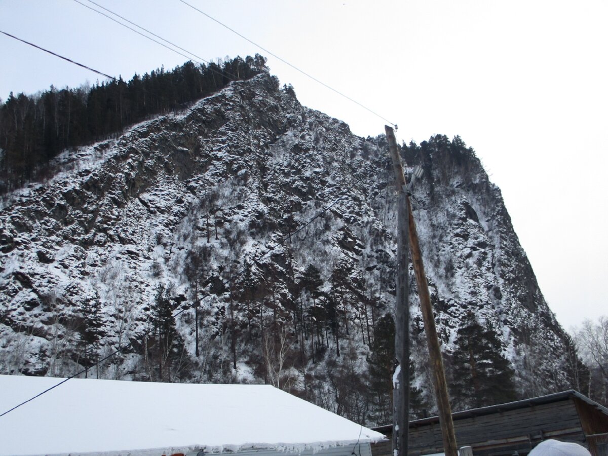 Гора Чалпан в Абазе.