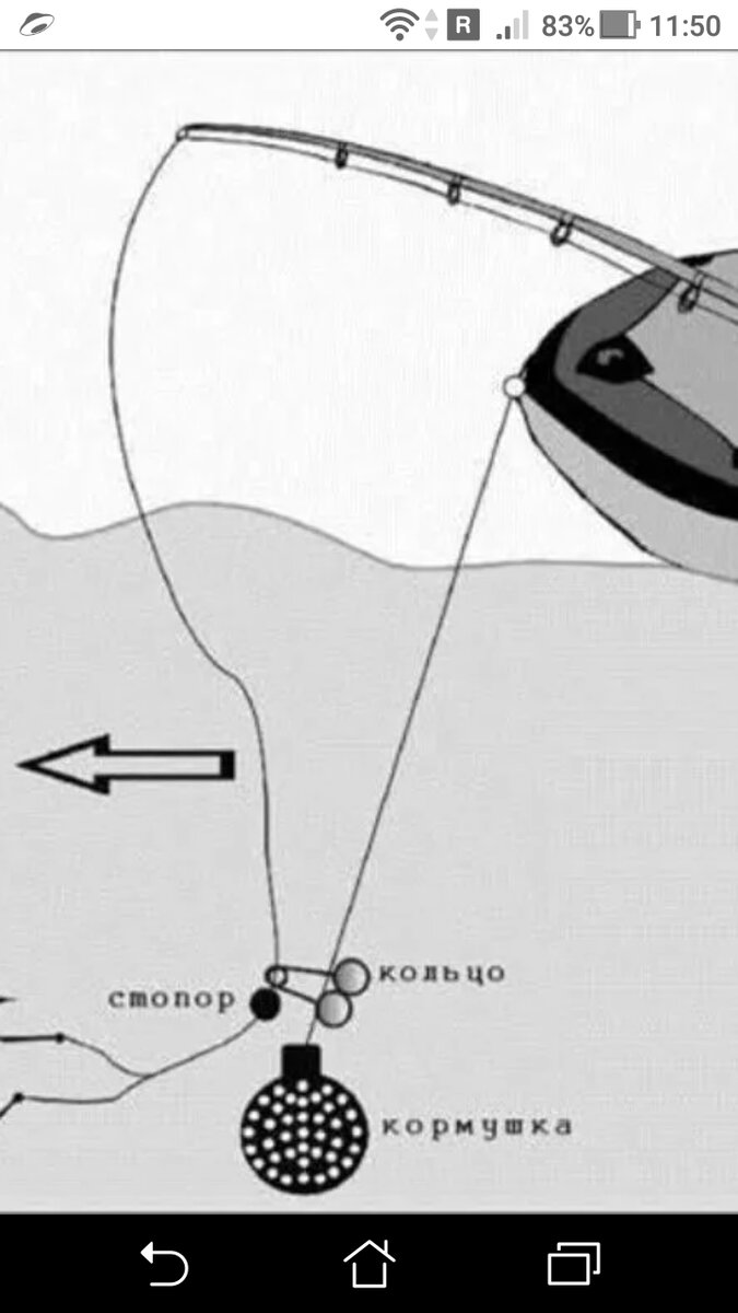 Снасть кольцо на леща: народная рыболовная оснастка для ловли с лодки