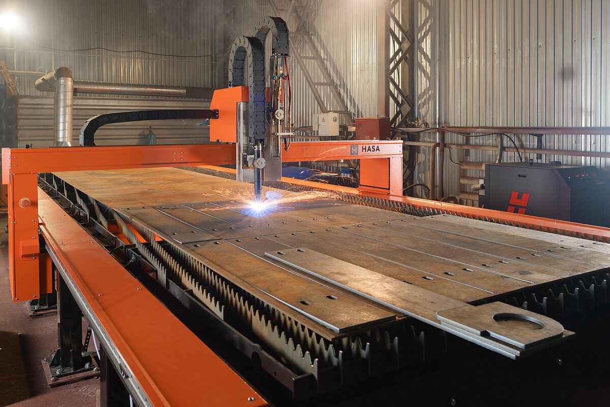 Портальная машина плазменной резки HASA CS