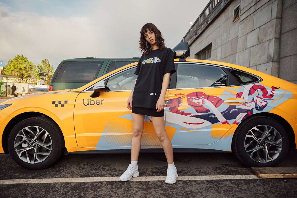 Uber машины новый дизайн