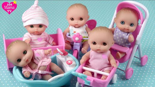 ПУПСИКИ Куклы Беби Элайв играет Игрушки для девочек