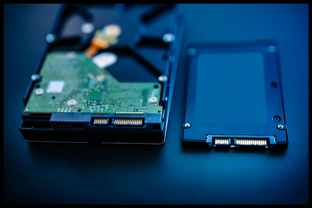 Начнём наш перенос с SSD на HDD