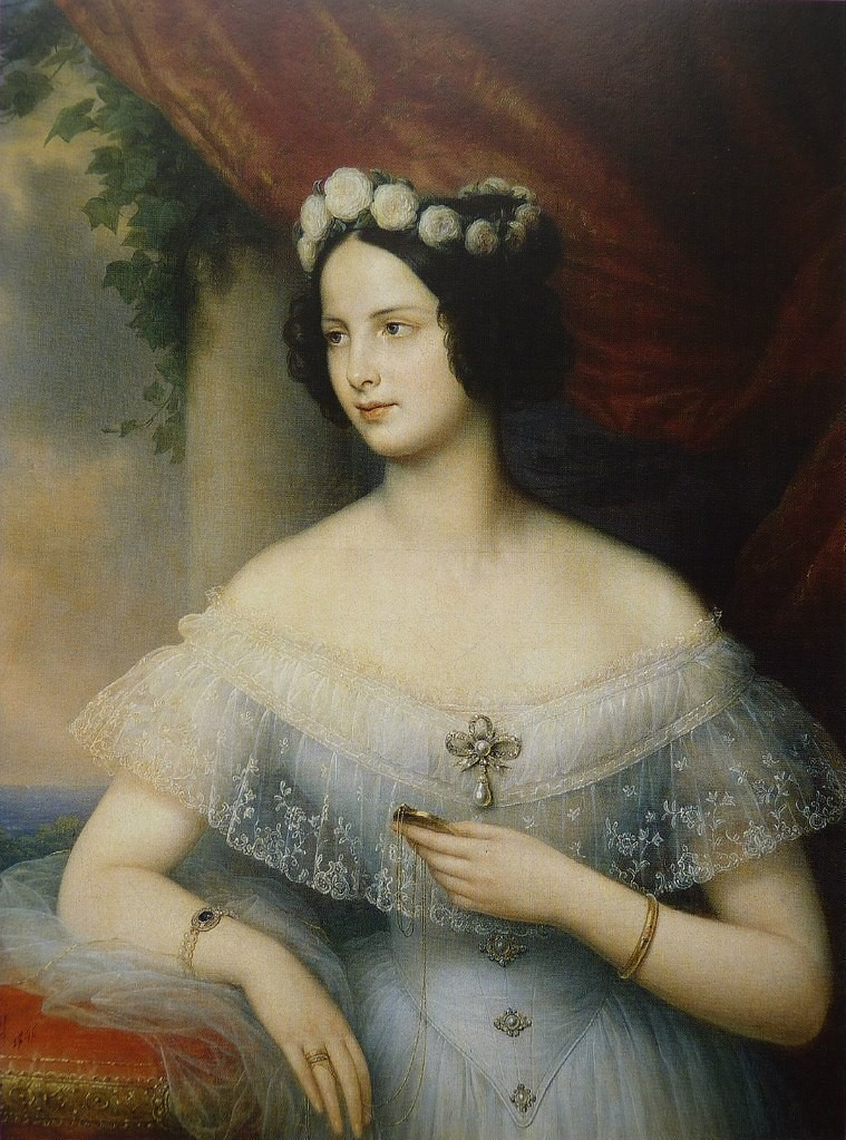 Портрет Александры Николаевны, 1843 