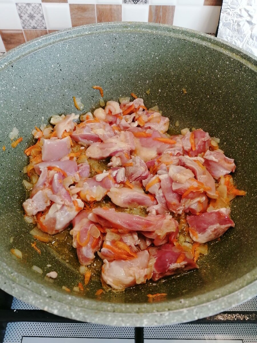 добавили мясо курицы