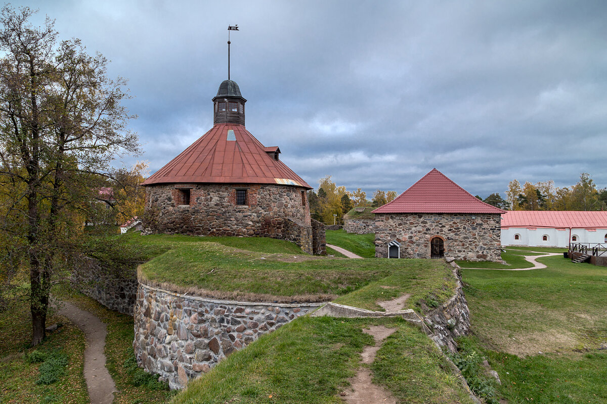 крепость корела зимой