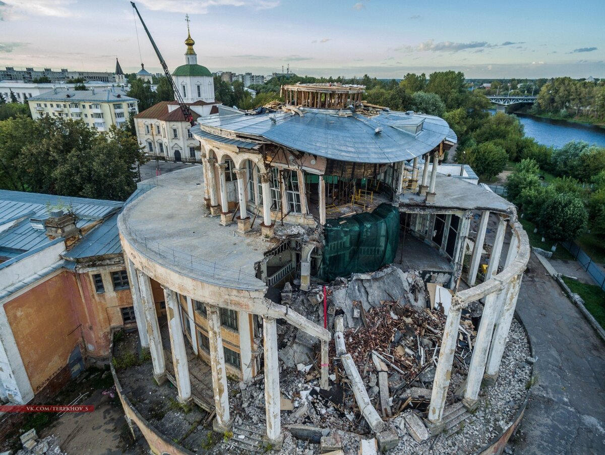 Речной вокзал в твери фото раньше и сейчас