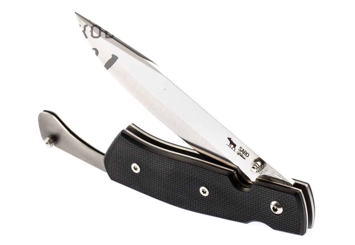 Складной нож Wild West, сталь К110, рукоять G10