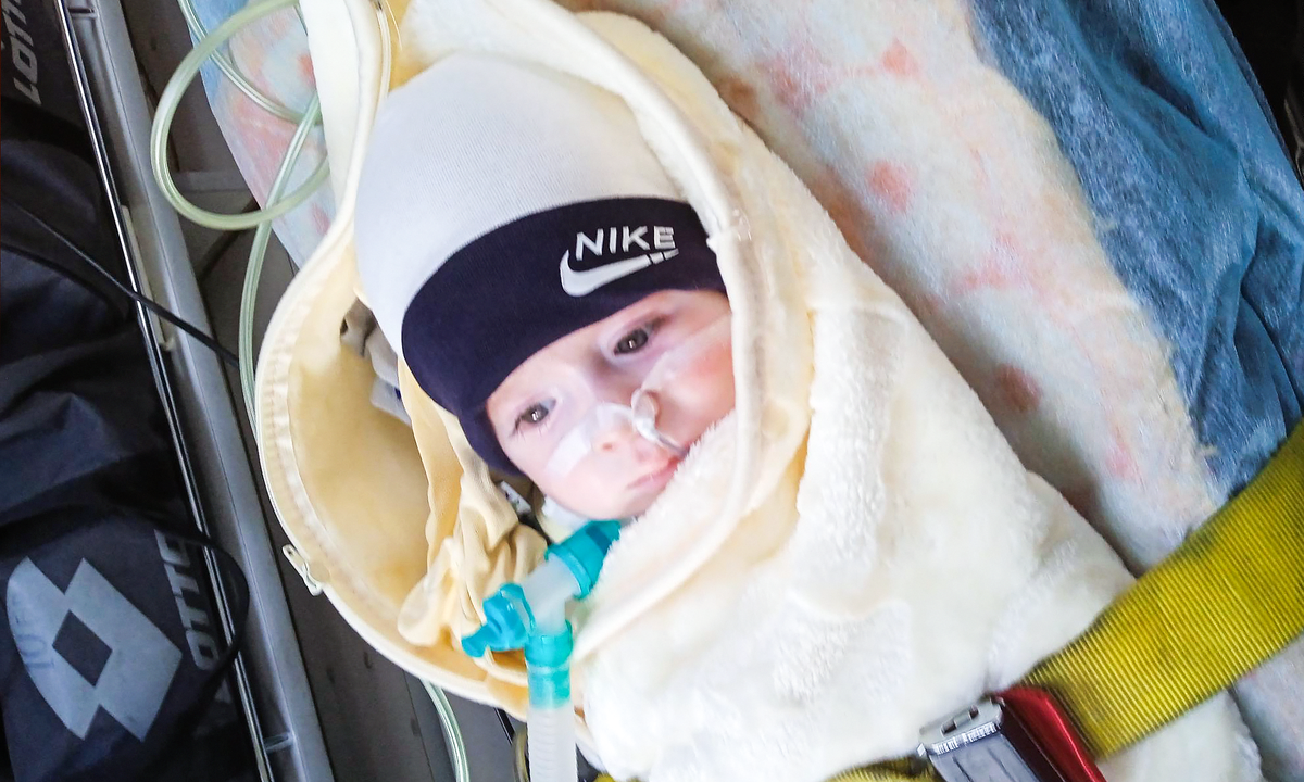 Коля Логвиненко, подопечный фонда "Алёша"