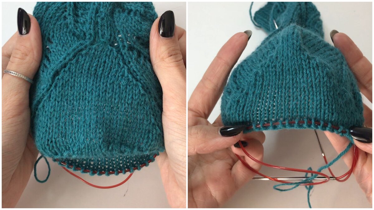 Стенка и поворот пятки.