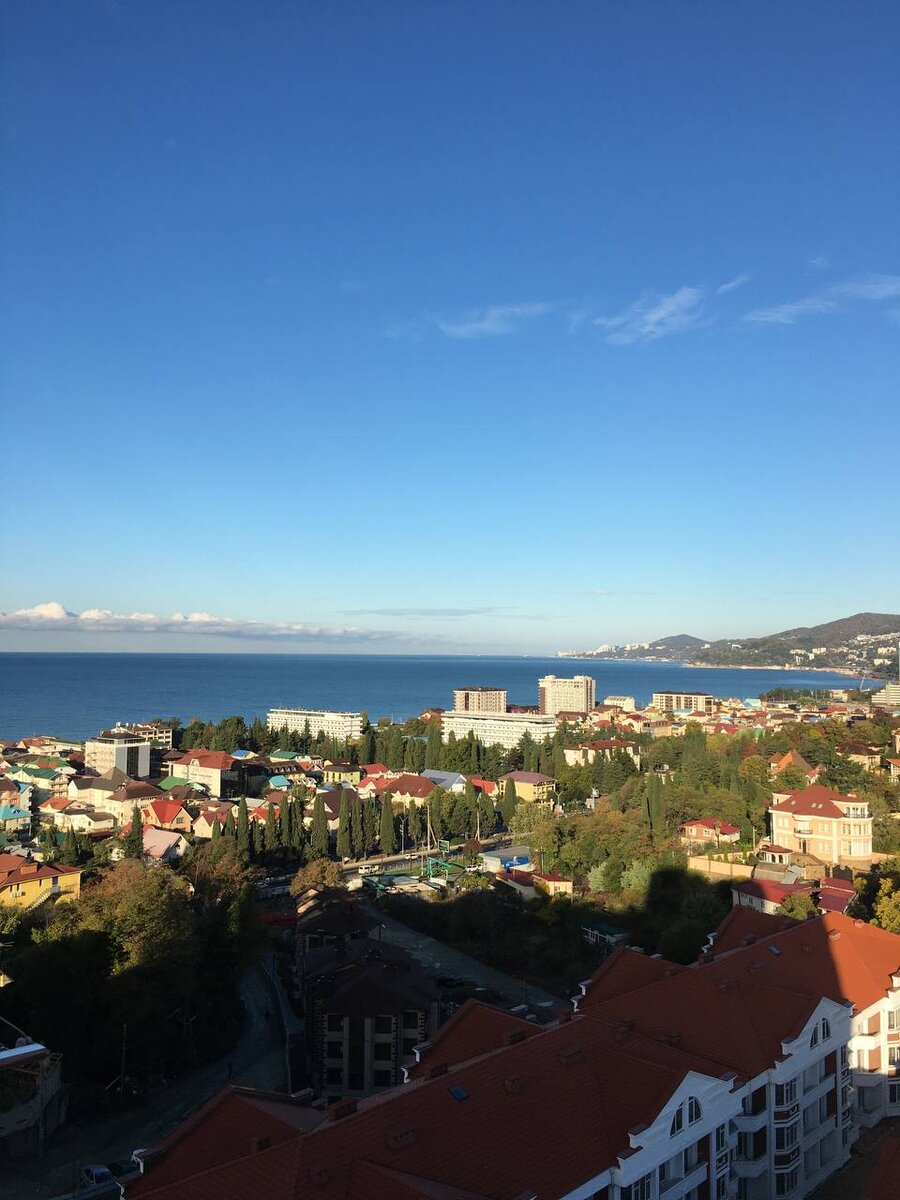 Вид из окна арендованной квартиры