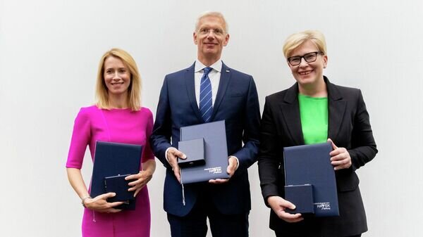   © Photo : Facebook (запрещена в РФ) / Vyriausybė / LAIMA PENEK