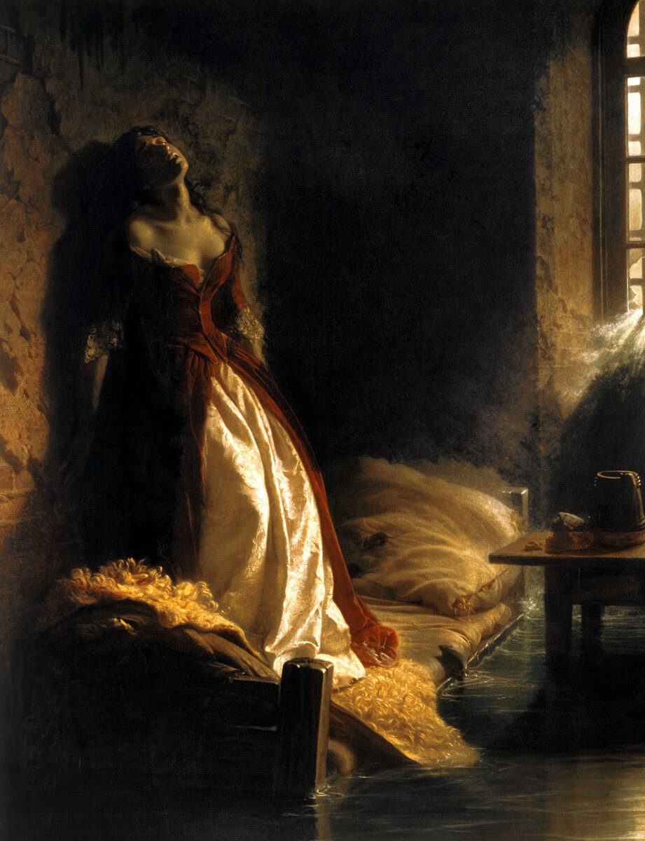 " Княжна  Тараканова" 1864г.