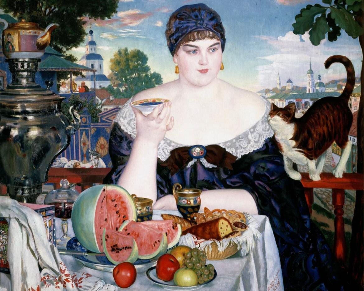 Вспомним картины великих художников, на которых изображена еда.