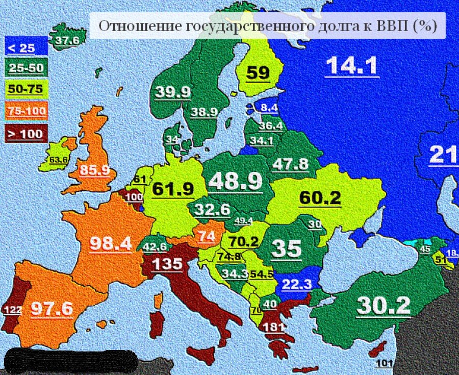 Ввп ес. ВВП Европы. Государственный долг европейских стран. ВВП Европы карта. Соотношение государственного долга к ВВП,.