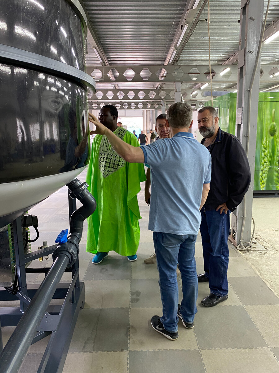 Экскурсия на производство, растворный узел РУКАС для приготовления жидкого питания растений