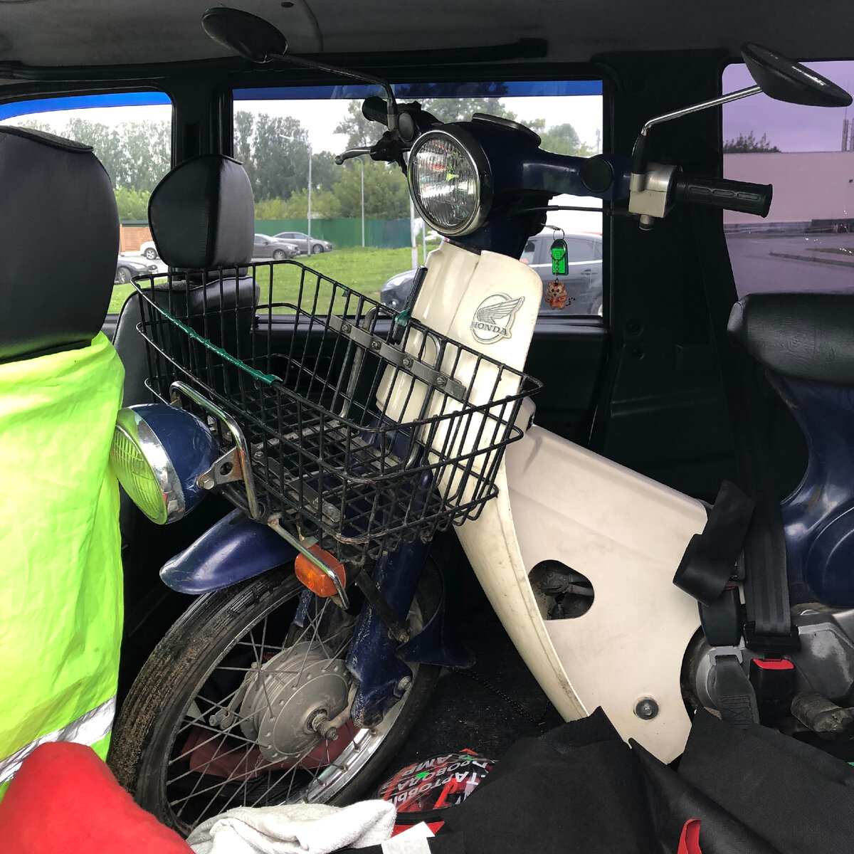 Кабик поместился в УАЗик