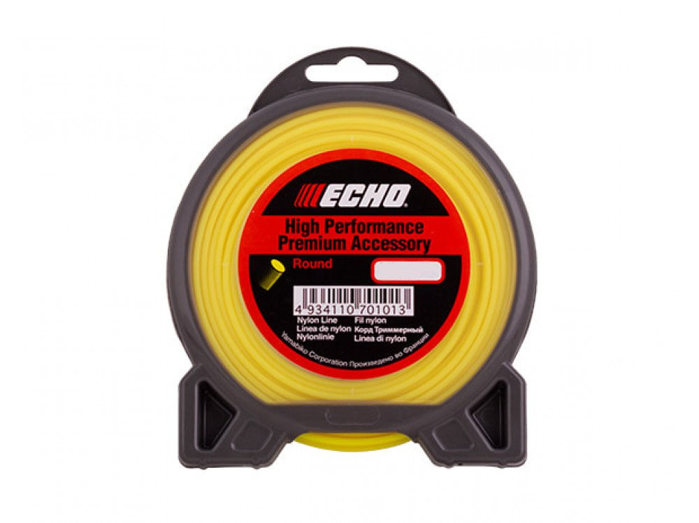 Леска для триммера ECHO Round Line 102141220/C6000017 (круг) 3,0мм*10м 