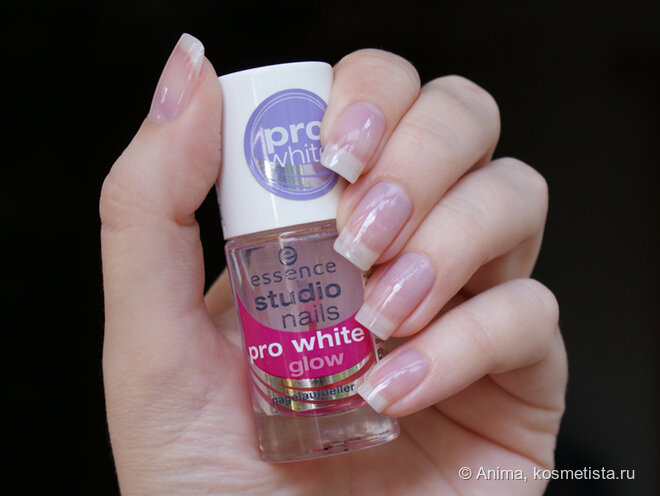 Essence studio nails shop pro white glow