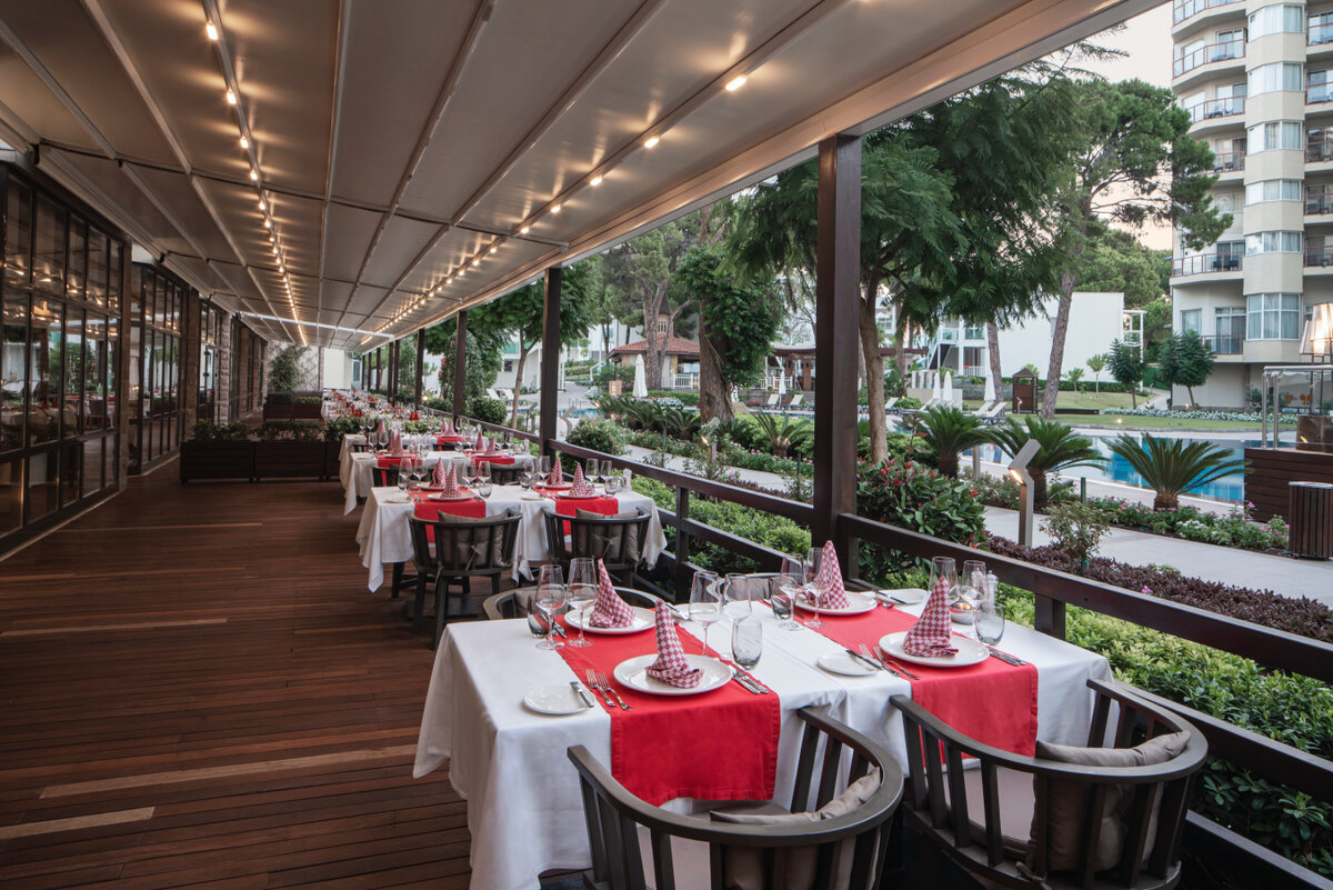 Ресторан Farfelle в Papillon Zeugma Relaxury