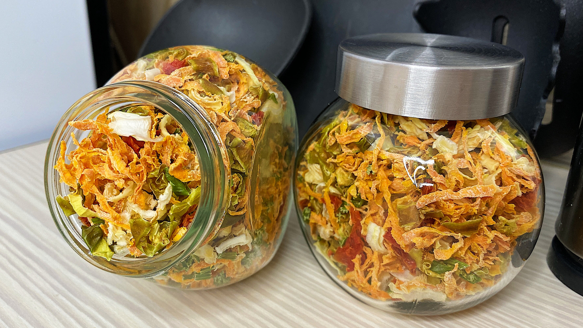 Готовлю универсальную приправу из сушеных овощей дома без консервантов и без соли