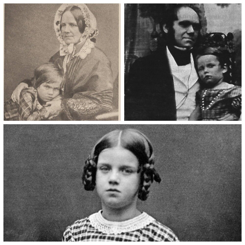 Дарвины и дети.