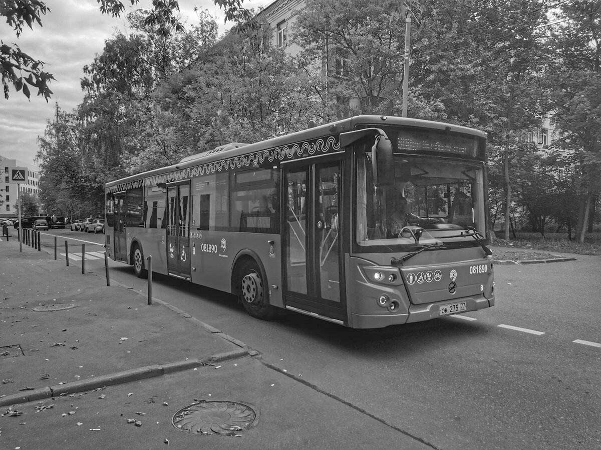 Автобус ЛиАЗ-5292 на маршруте 800к.