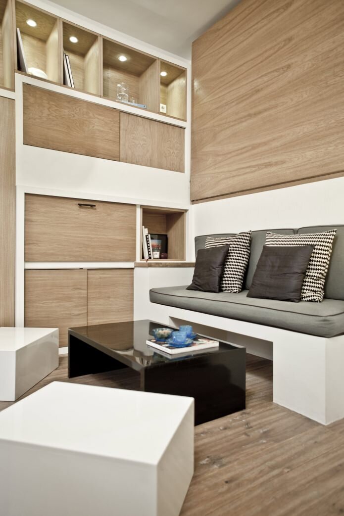 Дизайн интерьера для маленькой квартиры