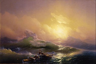    Меня заинтересовал данный художник, так как на его картинах, в первую очередь, можно увидеть море. Айвазовский И.К.-2