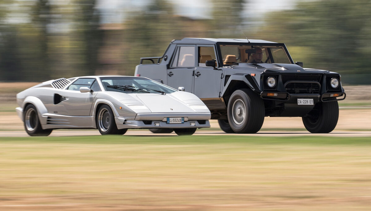 Внедорожник Lamborghini lm2