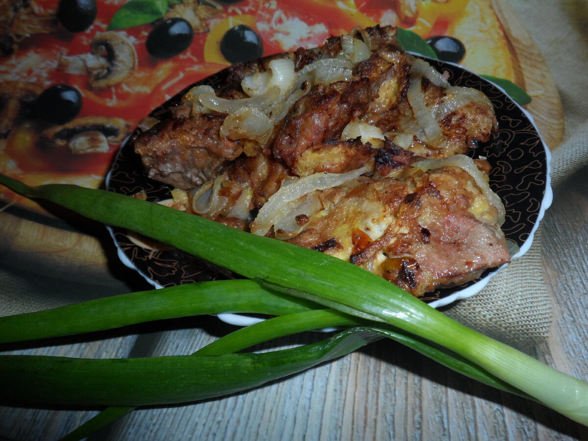 Такой мягкой и нежной свиной печени вы еще не пробовали. Рецепт с секретом