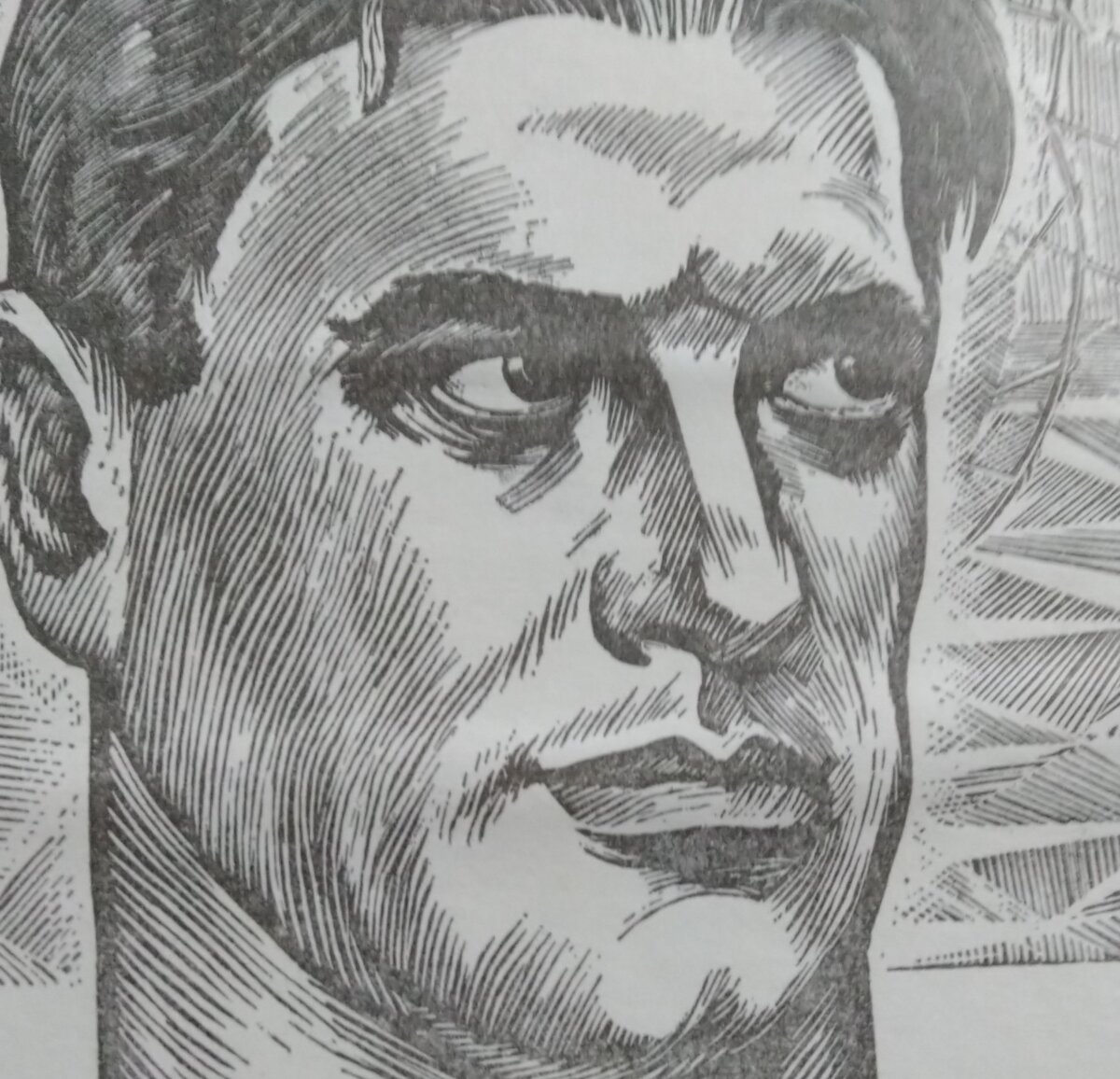 Брутальный Маяковский, смотришь на его портрет, понимаешь парижанок и охотно веришь поэту