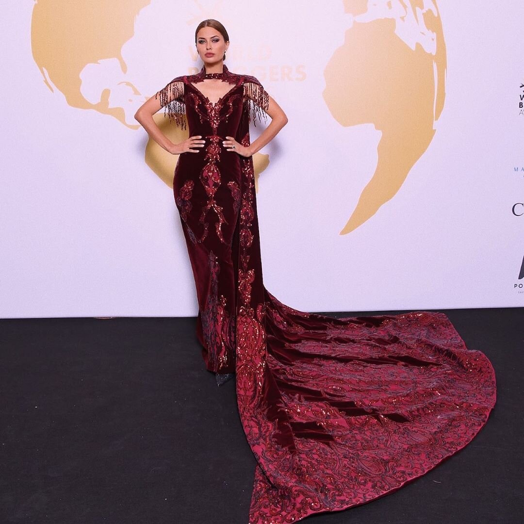Виктория Боня на World Bloggers Awards. Фото: Instagram