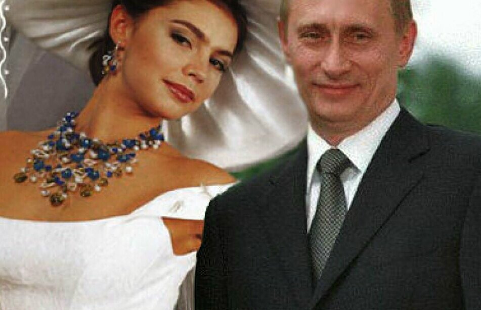 Алина Кабаева и Владимир Путин  