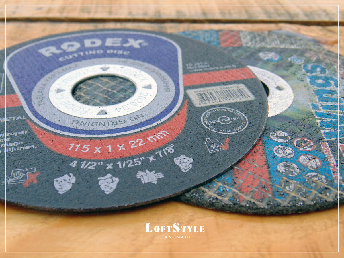 толстый и тонкий диски для болгарки