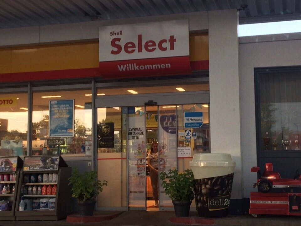заправка Shell Select