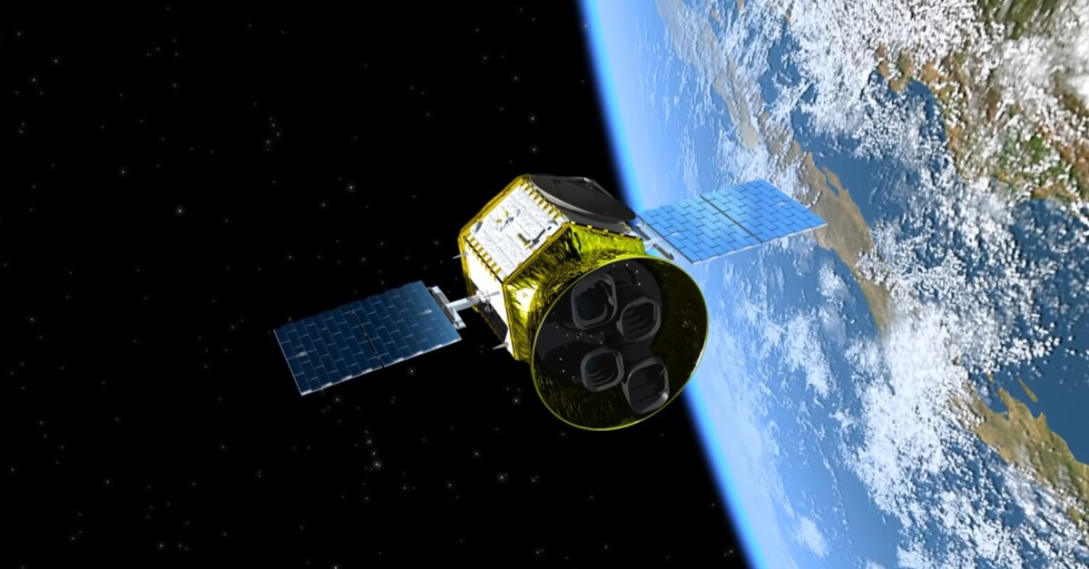 Космическая обсерватория TESS. Художественное представление. Источник изображения: tess.mit.edu