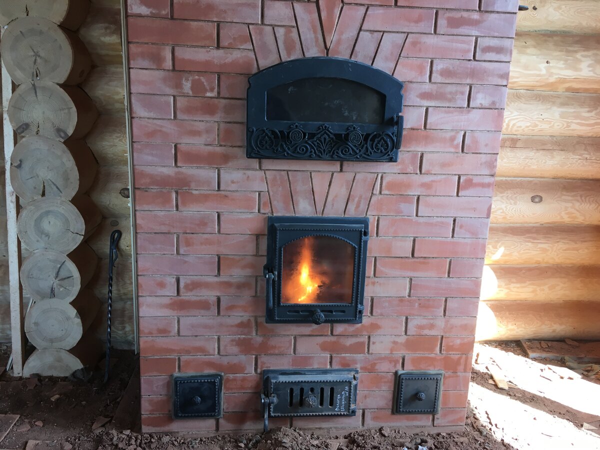 Первый огонь.