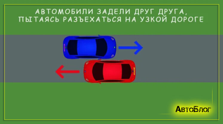 Дтп на лесной дороге кто виноват